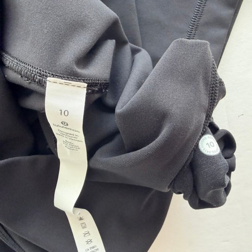 Lululemon Wunder Under High-Rise Tight 25" Size 10 Luxtreme Black *OG Style! - Picture 4 of 6